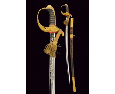 dating: Early 19th Century provenance: Austria, Curved, single-and false-edged blade with tip, with fuller for two thirds, en