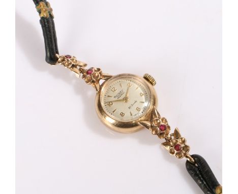 Rotary 9 carat gold ladies wristwatch 