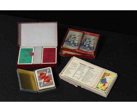 Card games to include Market or Covent Garden, Pit, playing cards etc. (4)