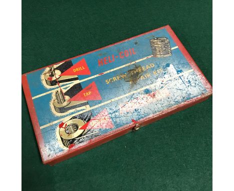 Vintage Heli-Coil Thread repair kit sets 