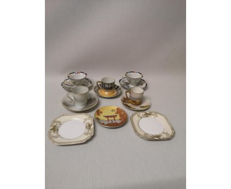 A quantity of various small cups &amp; saucers to include Noritake 