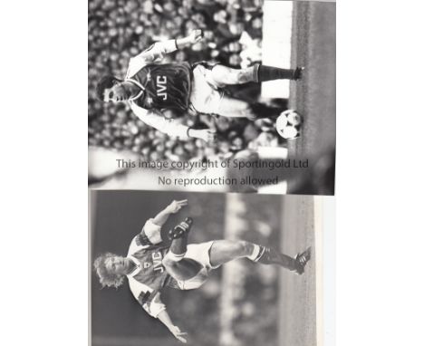 ARSENAL PRESS PHOTOGRAPHS        Sixty four different Press photographs 1970's - 1990's, 45 black & white and 19 colour. Vari