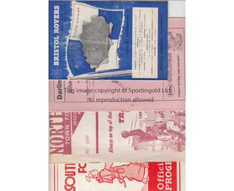 LEAGUE CUP         A collection of 25 mostly early League Cup programmes to include Bristol Rovers v Fulham, Darlington v Cry