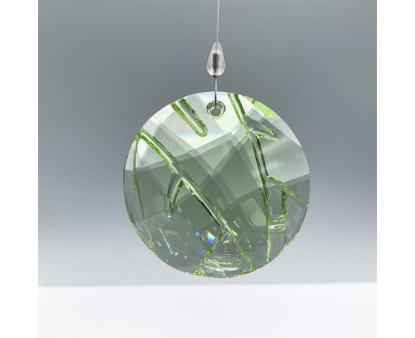 Beautiful light peridot green crystal for SCS members. Place the ornaments where they can receive ample sunlight to maximize 