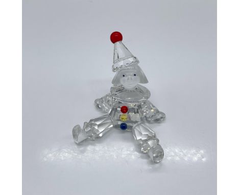 Originally part of the When We Were Young collection, then later moved to the Cheerful Times collection. Clear crystal body w