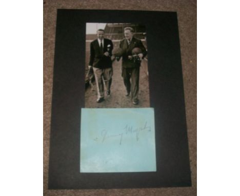 Rare autograph of Jimmy Murphy who made over 200 appearances for West Brom between 1928-1939 and played for Wales 15 times.
J