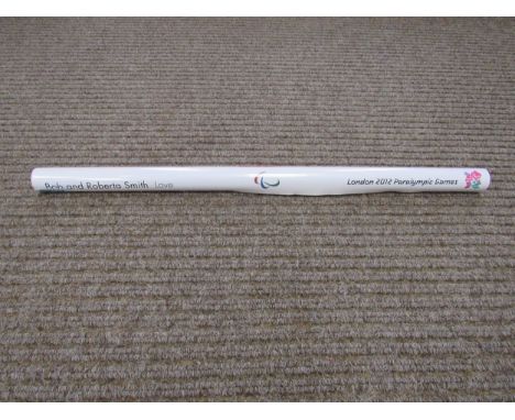 A London 2012 Olympic Poster, Bob &amp; Roberta Smith 'Love', official off set lithograph, still sealed in original cellophan