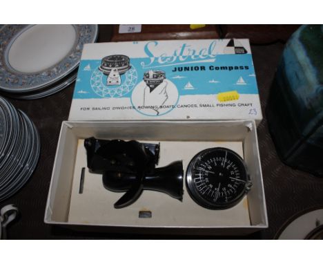 A Sestrel junior compass in box