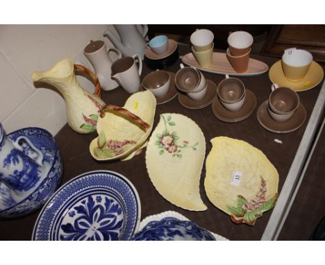 A collection of Carlton ware Australian design pottery