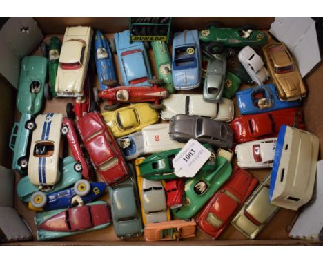 Assorted die-cast model vehicles, including Dinky Cunningham C-5R, 133 and Dinky Connaught, 236 (qty)   Condition report  Rep