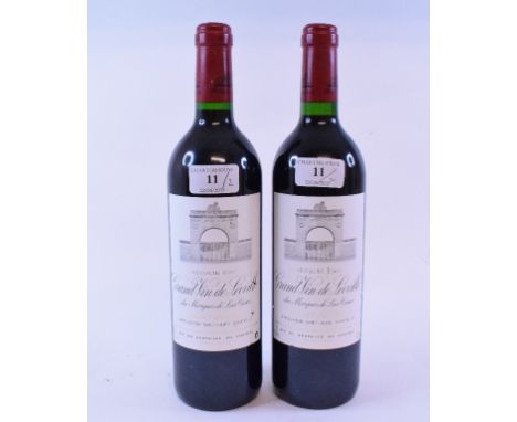 Two bottles of Grand Vin de Leoville, 2000 (2)Delivery of this lot can be arranged with a specialist courier.  Please contact