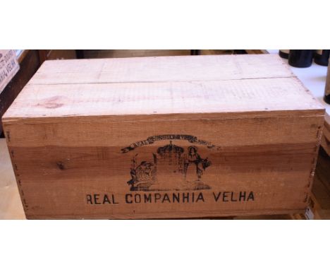 Twelve bottles of Royal Oporto vintage port, 1977, in own wooden caseDelivery of this lot can be arranged with a specialist c