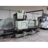 VERTICAL MACHINING CENTER, KURAKI MDL. KV2000, Mfg.1998, Fanuc series 16M control, 32-pos. ATC, cat.
