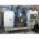 4-AXIS VERTICAL MACHINING CENTER, SUPERMAX MDL. V105A, Fanuc series 18-M CNC control, 4th-axis, 40 t
