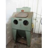 BLAST CABINET, P & G MDL. E36, 36" cap.