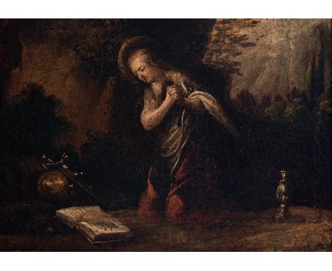 Spanish school of the 17th century. Attributed to FRANCISCO ANTOLÍNEZ Y SARABIA (Seville, around 1645 - Madrid, 1700)."Penite