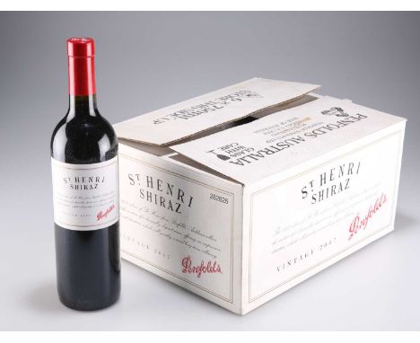 PENFOLDS ‘ST. HENRI’ SHIRAZ VINTAGE 2007 (6 bottles)Very good condition – single cellared since purchase