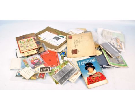 A collection of ephemera including a copy of the 1930 'The Tyke' Leeds University rag mag, topographical information leaflets