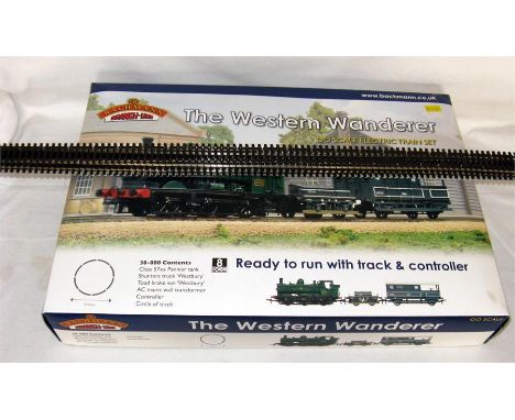 BACHMANN 30-080 'The Western Wanderer' Ready to Run Train Set comprisingi a GWR Green Class 0-6-0PT # 6700, a GWR Westbury Sh