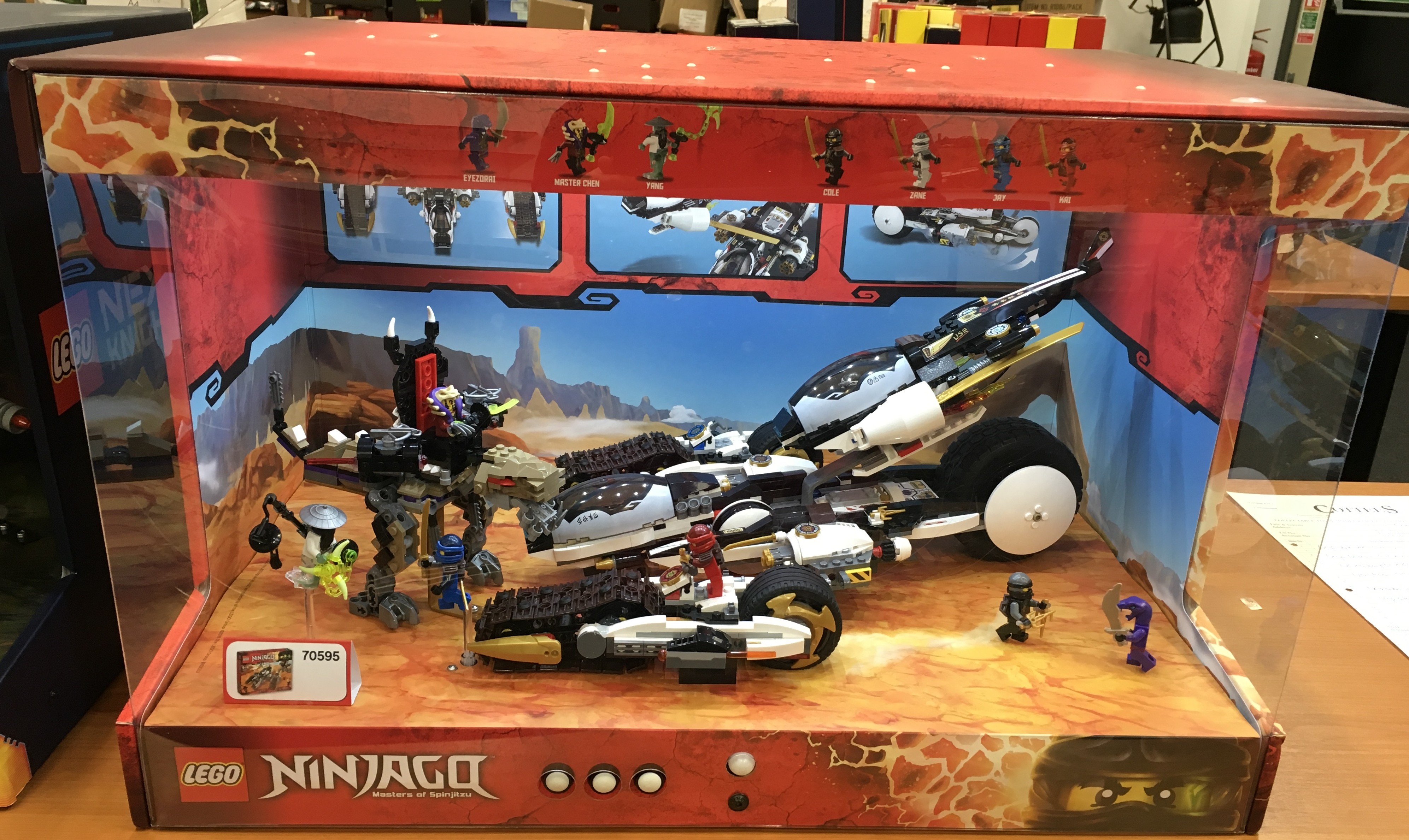 lego ninjago 70595 ultra stealth raider