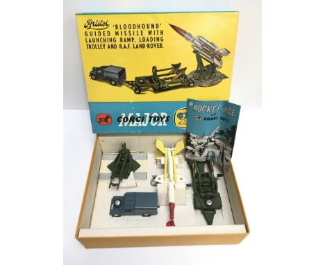 Corgi Major Toys Rocket Age Gift Set No.4 Bristol 'Bloodhound' Guided Missile with Launching Ramp, Loading Trolley and RAF La