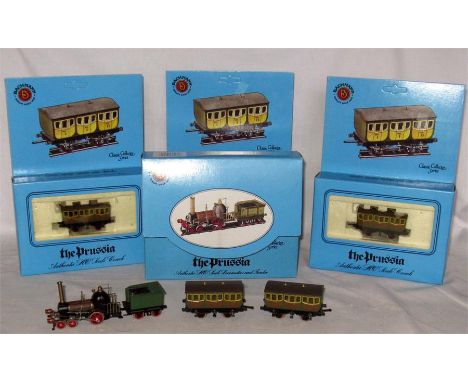 BACHMANN HO Classic Collector Series ' The Prussian' - 2 x 41-051 4-2-0 ' The Prussian' (one Mint Boxed and another Excellent