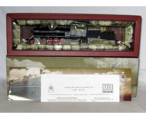 BACHMANN HO Chinese Railways Black SY 2-8-2 #1742. Mint Boxed with Instructions in Chinese and English.