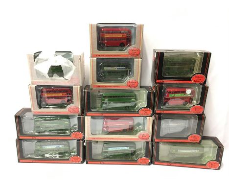 13 x EFE 1/76 scale London Transport bus models, includes 2 x 20203B Cobham 2005 Open Day Leyland PD1 (STD140). Appear M and 