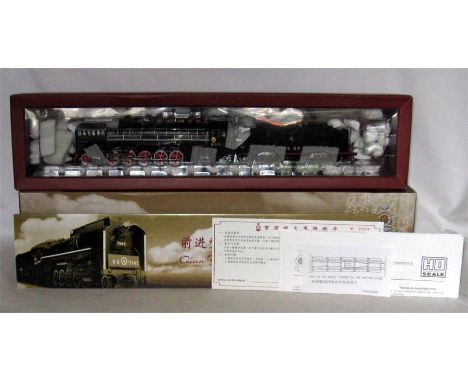 BACHMANN HO CT00302 Chinese Railway Black QJ 2-10-2 # 6800 Mint Boxed with Instructions in Chinese and English