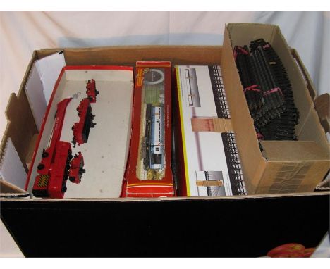 HORNBY 2 x  Electrically operated Turntables - Model R070 is complete - Model R410 Table only - both in Boxes - R8008 Grand S