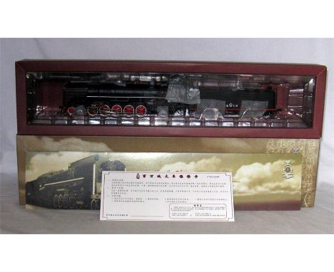 BACHMANN HO CS00104 Chinese Railway QF 2-10-2 # 7141. MInt Boxed with Instructions in Chinese and English.