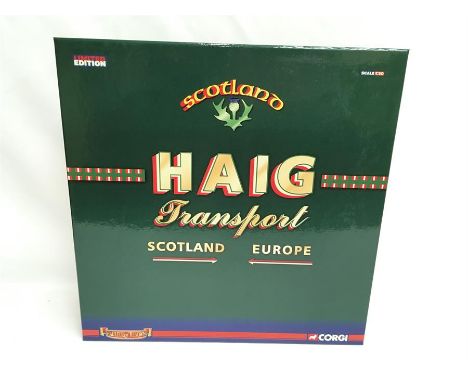 Corgi Hauliers of Renown 1/50 scale CC99192 Haig Transport Scotland. M and boxed with certificate. 