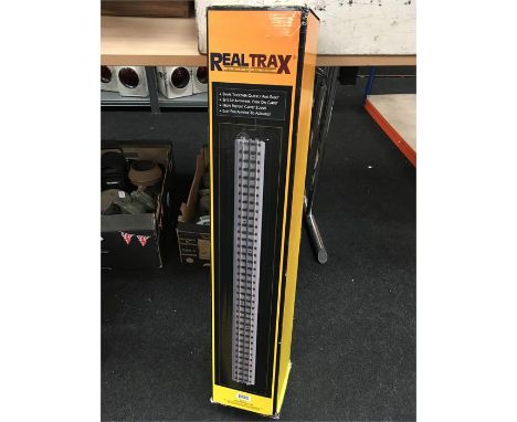 MTH Rail King 3R 0 Gauge Railrax 40-4019 20 x 30 inch Straights . Mint Boxed