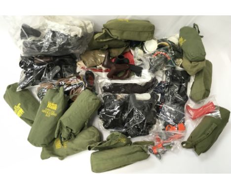 Quantity of Palitoy Action Man clothing and accessories. Conditions vary. 
