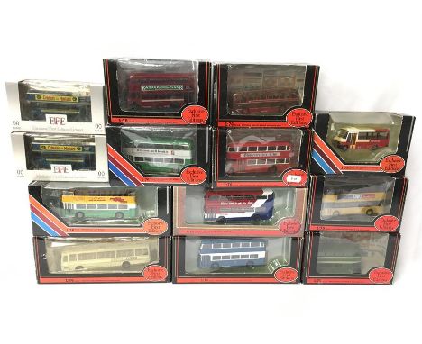 Selection of EFE 1/76 scale Southern England buses, includes 5 x Welsh. Appear E-M and boxed (some wear to boxes, one loose i