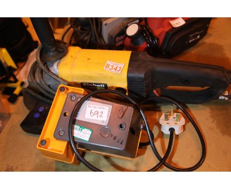 Hanning electric grinder and a Einhell Bavaria BWS 230-3 angle grinder. Not available for in-house P&P, contact Paul O'Hea at