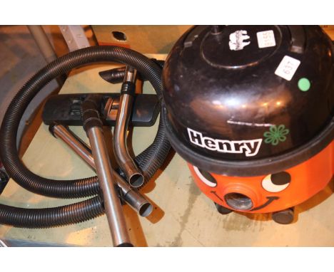 Henry hoover and tools. Not available for in-house P&P, contact Paul O'Hea at Mailboxes on 01925 659133Condition Report: All 