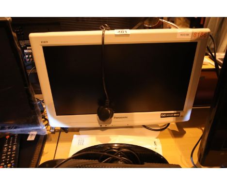 Panasonic 22" flat screen TV with remote. Not available for in-house P&P, contact Paul O'Hea at Mailboxes on 01925 659133Cond