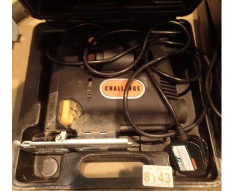Boxed Challenge electric jigsaw, Not available for in-house P&P, contact Paul O'Hea at Mailboxes on 01925 659133Condition Rep