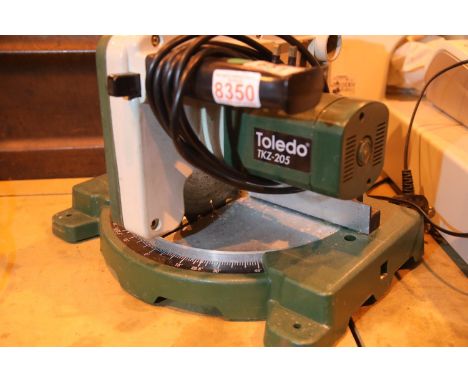 Toledo TK2 205 electric table saw. Not available for in-house P&P, contact Paul O'Hea at Mailboxes on 01925 659133Condition R