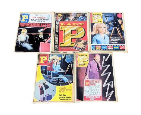 A collection of vintage Lady Penelope comic books, dated 1966. Including November 5th 1966. 
