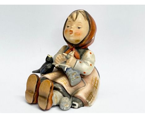 A 1930’s Goebel pottery ‘Happy Pastime’ figurine. No.69. 8.5x9.5cm. 