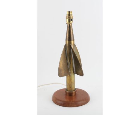 Modern lamp in the form of a ship's trailing log