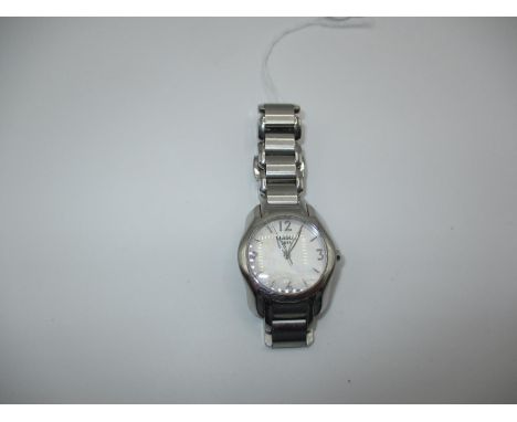 Ladies Tissot 1853 Stainless Steel Watch having a Mother of Pearl Dial 