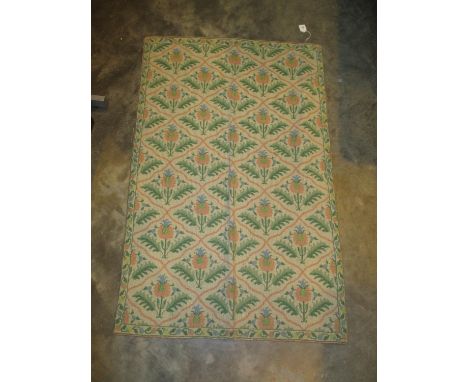 Tapestry Panel Depicting Thistles, 128x86cm 