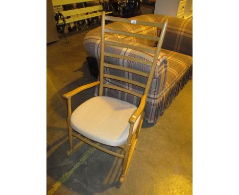 Ladder Back Rocking Chair 