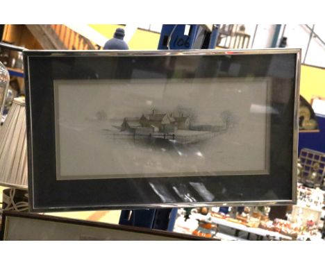 A SIGNED GELDART, LIMITED EDITION 83/200, PRINT, 67CM X 40CM 