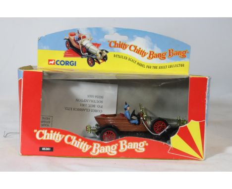 A CORGI DETAILED SCALE MODEL OF CHITTY CHITTY BANG BANG 