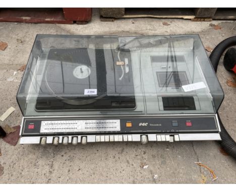 A G&amp;C SOUNDECK RECORD PLAYER 