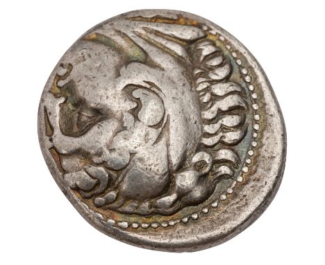 Makedonien - Tetradrachme 4.Jh./3. Jh. v.Chr./Münzstätte Amphipolis, Kassander oder Philipp IV. oder Alexander (Sohn des Kass